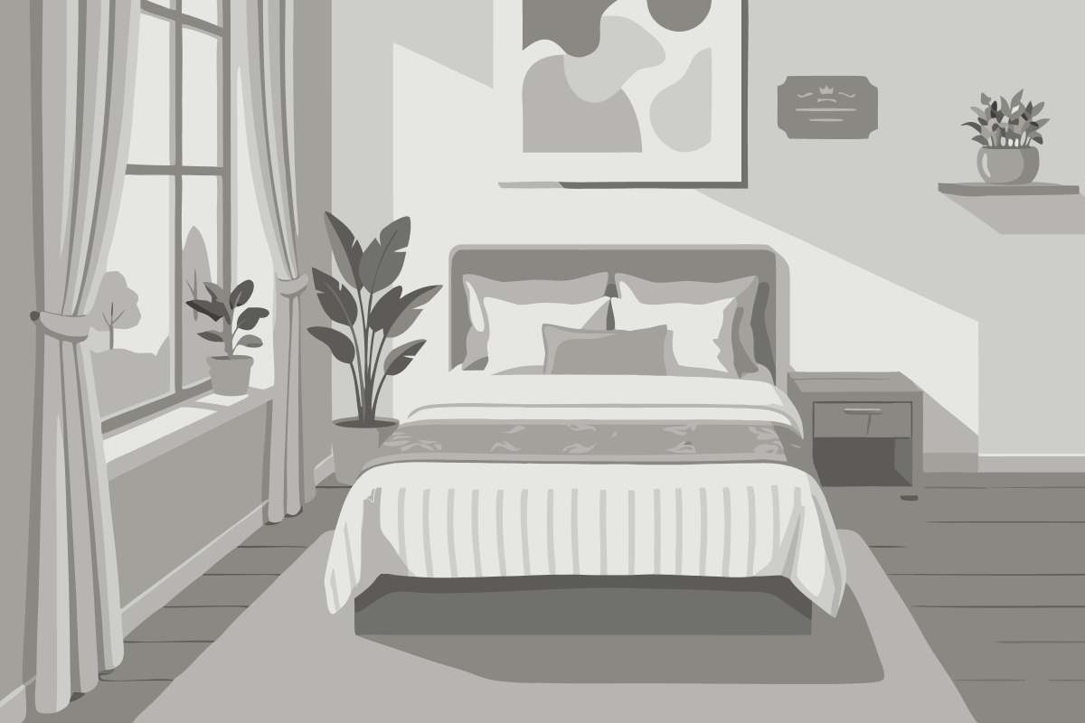Bed in 8-Bed Dormitory Room